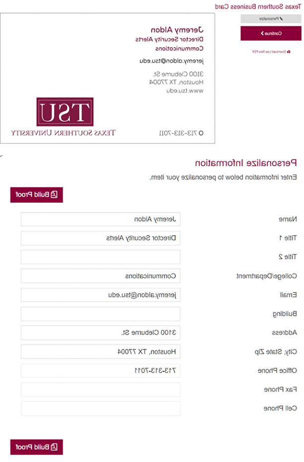 bard personalize fields