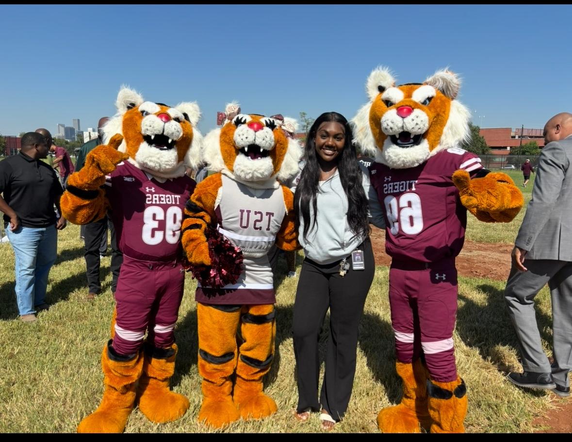 Fellow at groundbreaking ceremony